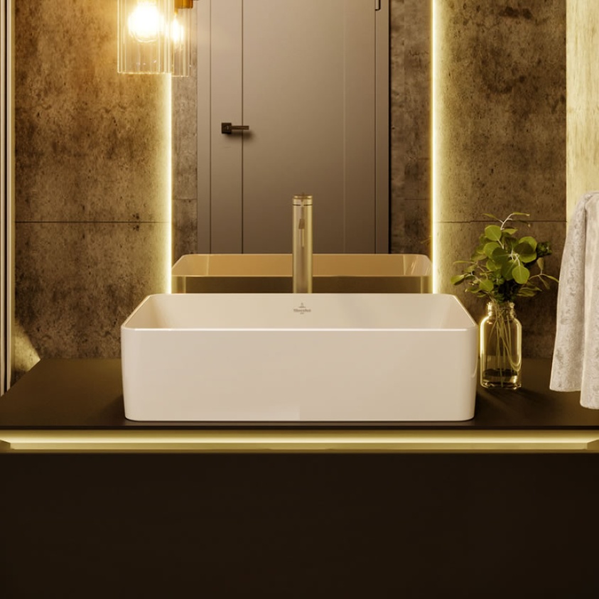 Lifestyle image of Villeroy & Boch Collaro 560mm Countertop Basin